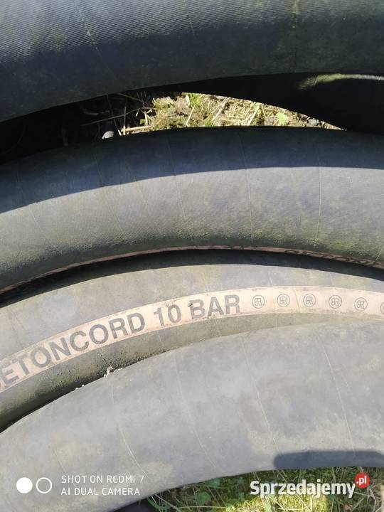 Wąż do betonu fi 75 włoski Brzesko