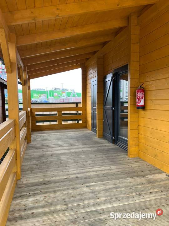 Dom drewniany z balika Gracja Deluxe 80m2 mazowieckie Nowe Miasto nad Pilicą