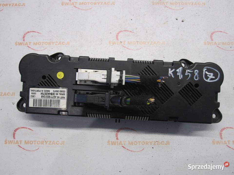 FORD MONDEO MK4 panel klimatyzacji AS7T18C612AB Panele sterowania, przełączniki Kielce