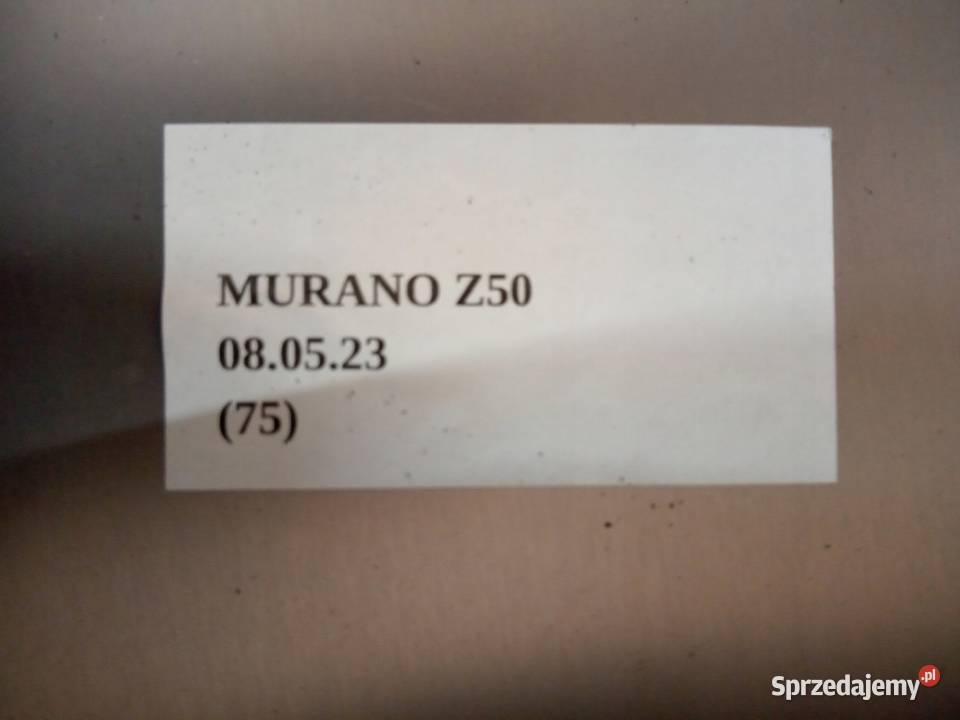 PODŁOKIETNIK TUNEL ŚRODKOWY NISSAN MURANO Z50 sprzedam