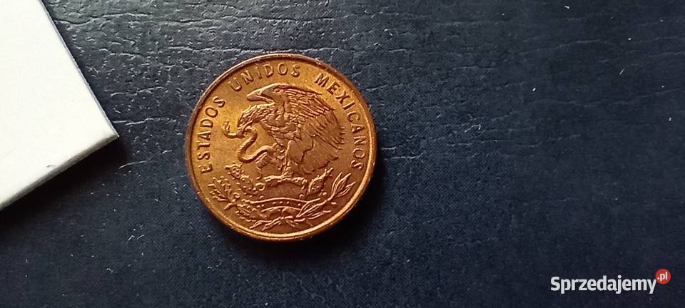 Stare monety 1 cent 1963 Meksyk podkarpackie Lesko