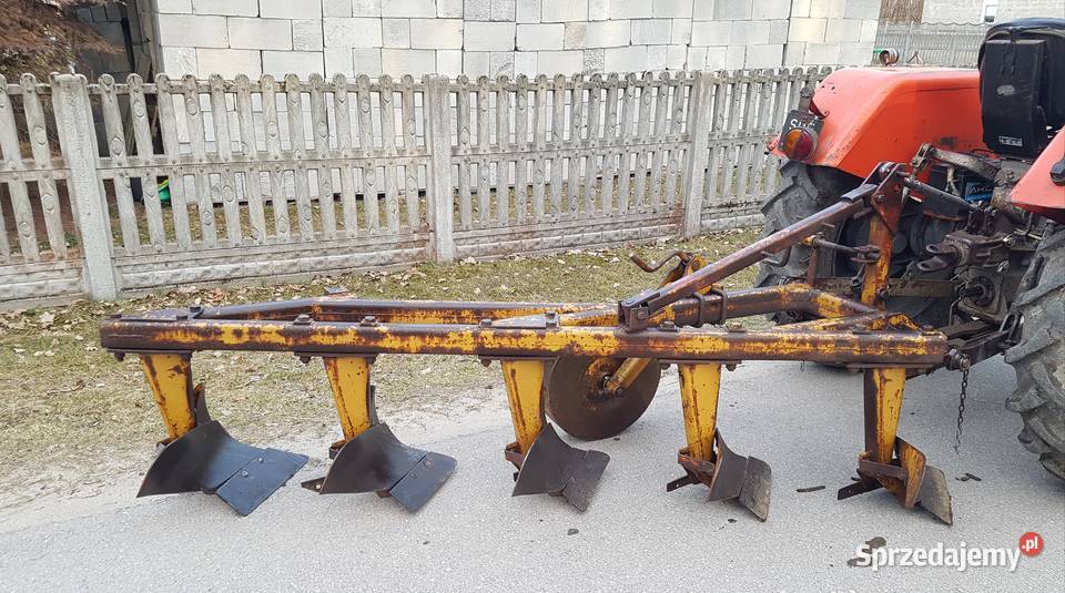 Pług 5skibowy ORYGINAŁ Grudziądz ładny stan Pługi Dąbrowa Tarnowska