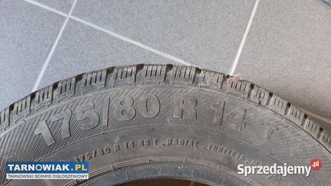 Opona zimowa 17580R14 Barum Polaris 3 2 felgi Sterkowiec