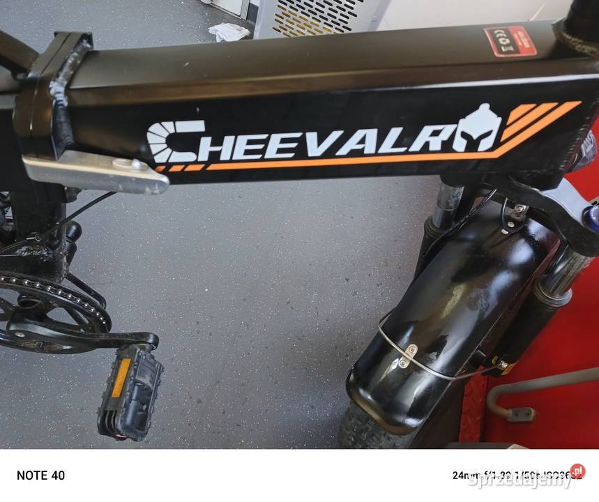 Cheevary cf 1000 25r 20ah podwójna amortyzacja Szczecin