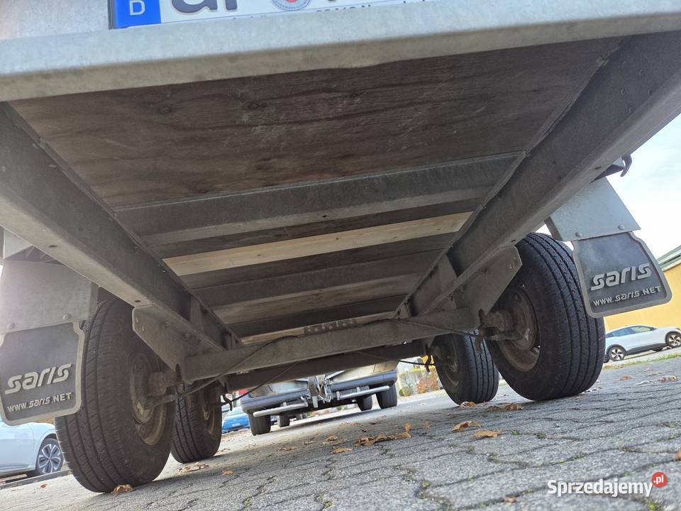 Przyczepka samochodowa SARIS Platforma Plandeka Chojnice