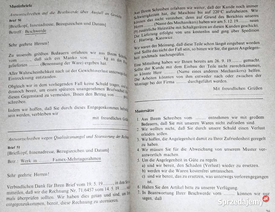 Handelsdeutsch Henryk Lewandowski Mieczysław Chełm