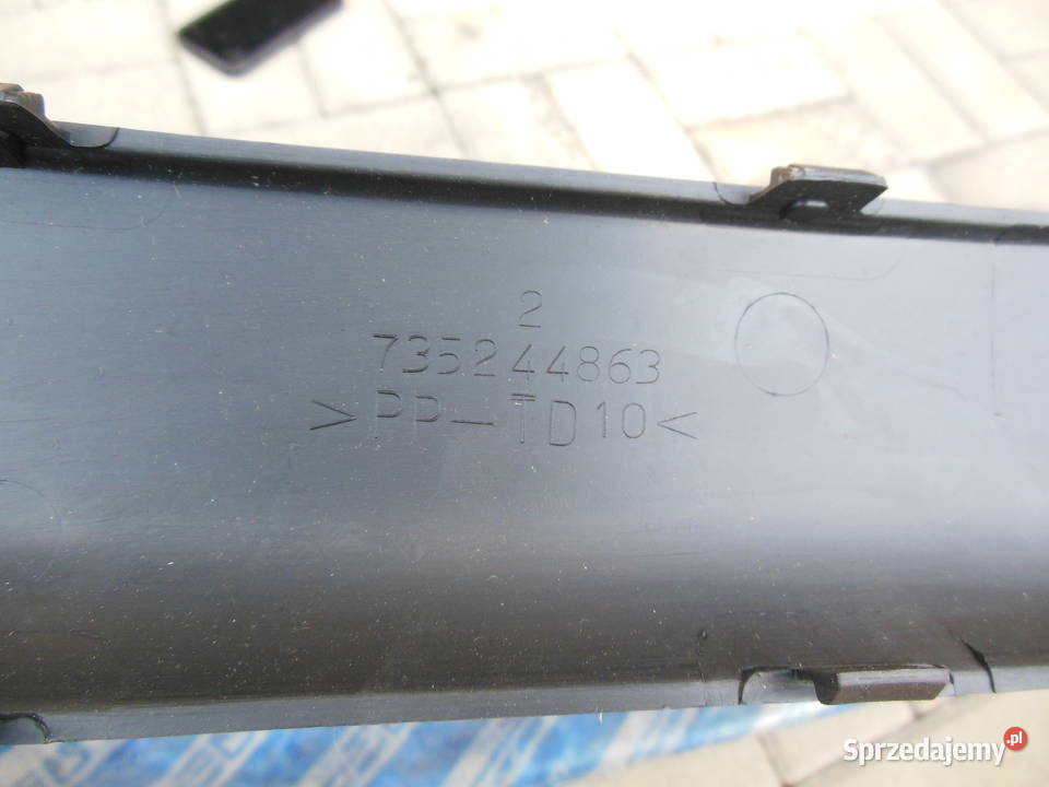 Listwa zderzaka tył tylna Fiat Punto II śląskie