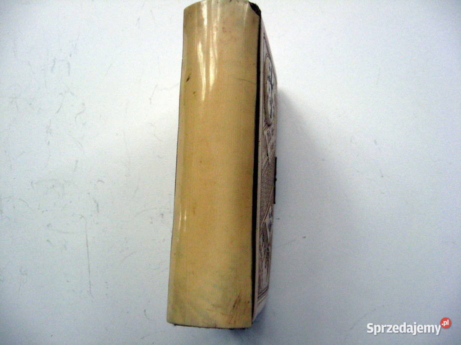 Modlitewnik XIX w oprawiony w kość Poznań