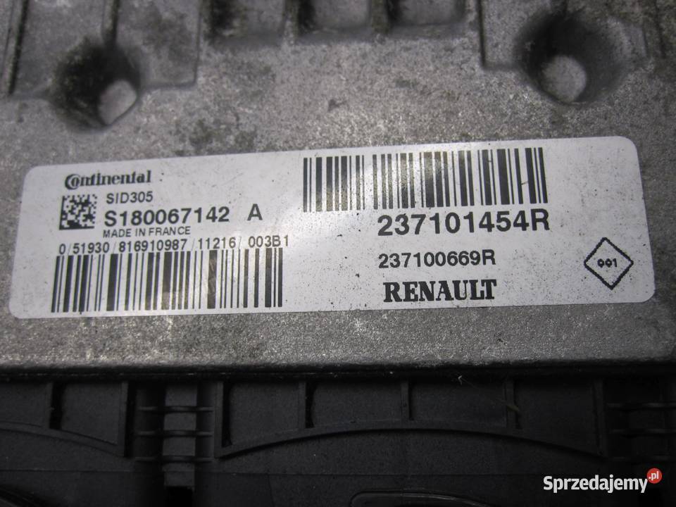 RENAULT MEGANE III 11r komputer sterownik Komputery świętokrzyskie