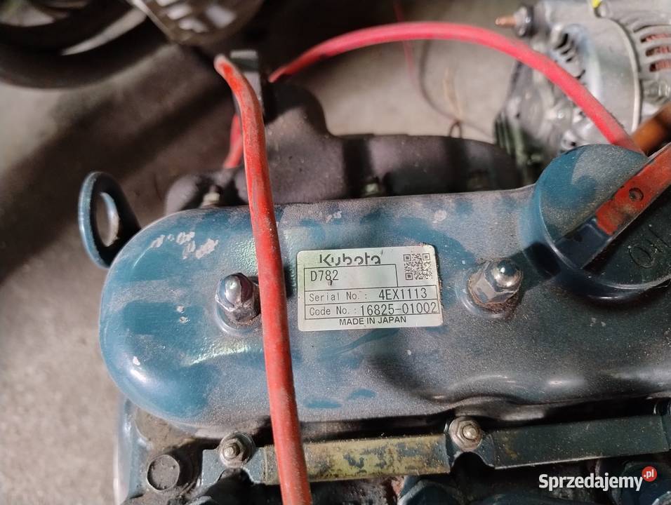 Kubota silnik d782 Pozostałe Wielowieś
