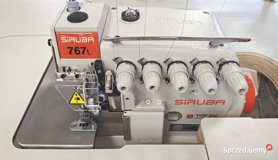 Overlock 6nitkowy SIRUBA 767L644M3324 silnik Słowik
