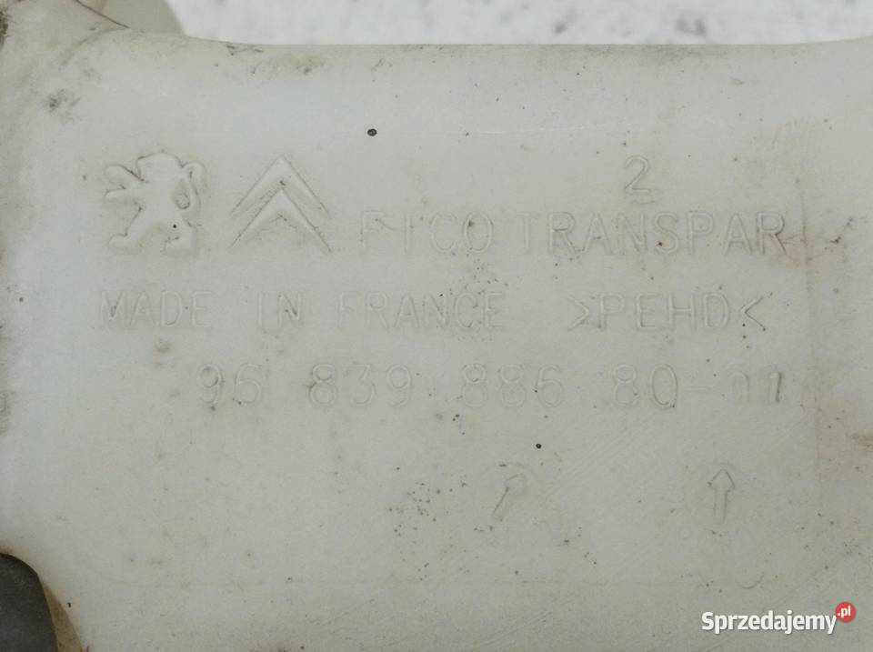 ZBIORNICZEK SPRYSKIWACZY 9683988680 Citroen C3 Rok produkcji 2012 Zbiorniki płynu do spryskiwaczy świętokrzyskie