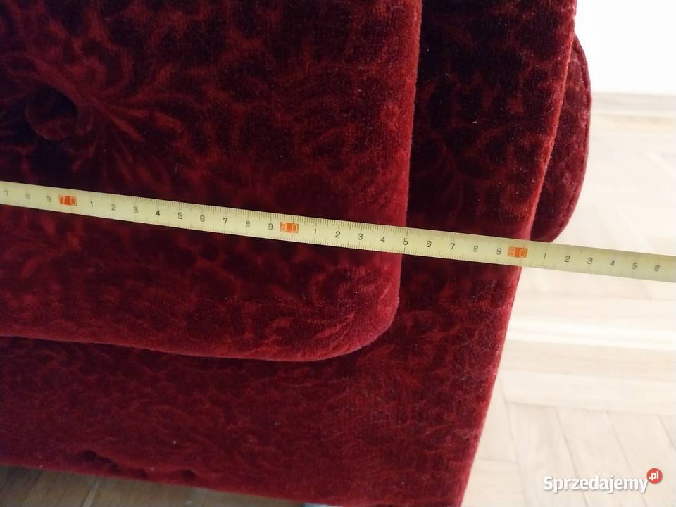Sofa welurowa Warszawa sprzedam