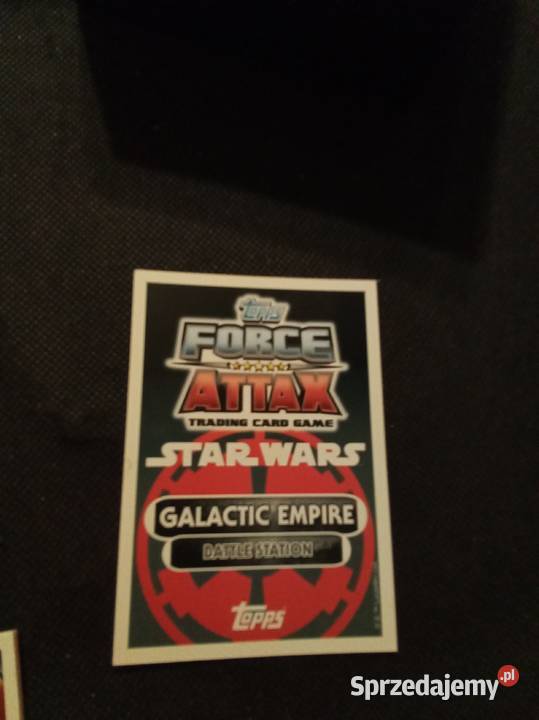 Karta Star wars force attax death star Pozostałe