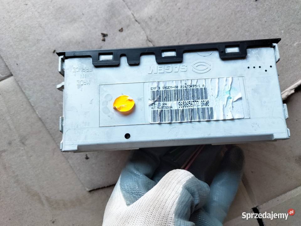 Citroen C3 Mk1 14HDI WYŚWIETLACZ 9650656777 0R00 Kamień-Kolonia