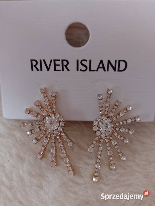 RIVER ISLANDBogato zdobione kolczyki wieczorowe Galanteria i dodatki Kraków