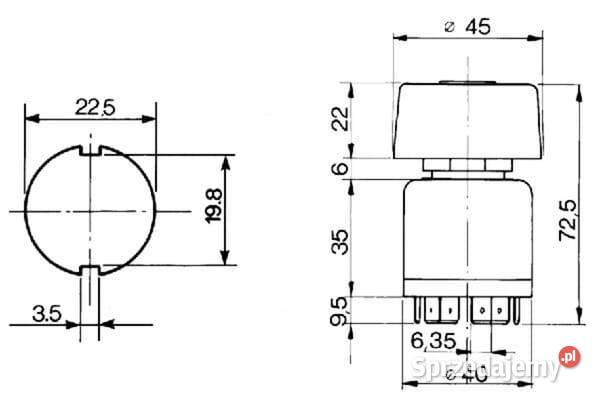 Włącznik świateł 23110000 Kamionna sprzedam