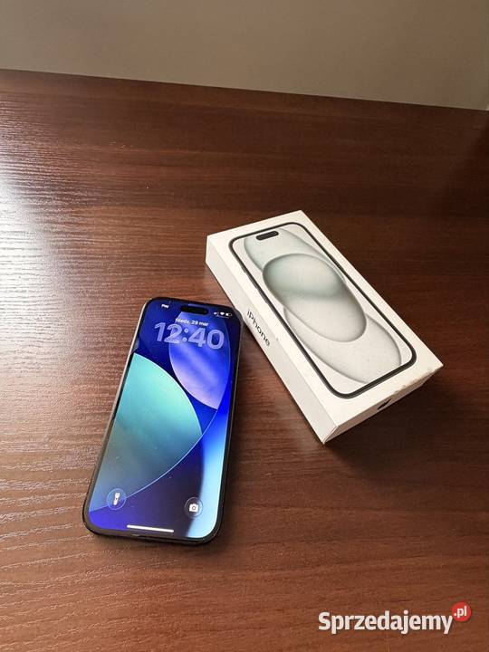 Apple iPhone 15 Black Radomsko sprzedam
