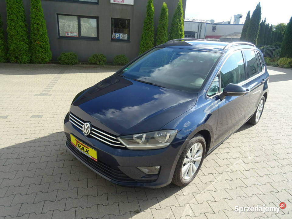 Volkswagen Golf Sportsvan 16 TDI 110 Highline aluminiowe felgi Łódź