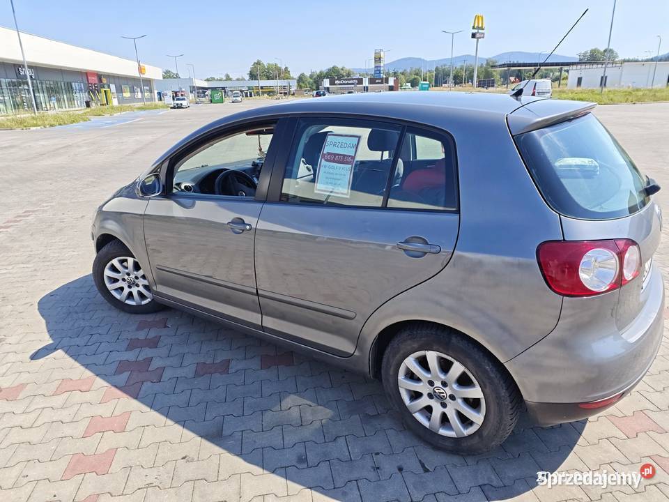 Volkswagen Golf V Plus 16 MPI 102 Benzyna szary Ustroń sprzedam