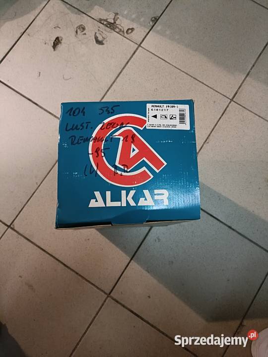 Lusterko zewnętrzne Lewe Renault 19 95 ALKAR osobowe Pozostałe sprzedam