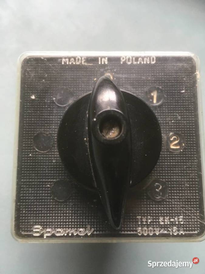 Sprzedam PRZEŁĄCZNIK KRZYWKOWY ŁĄCZNIK SPAMEL Kraków