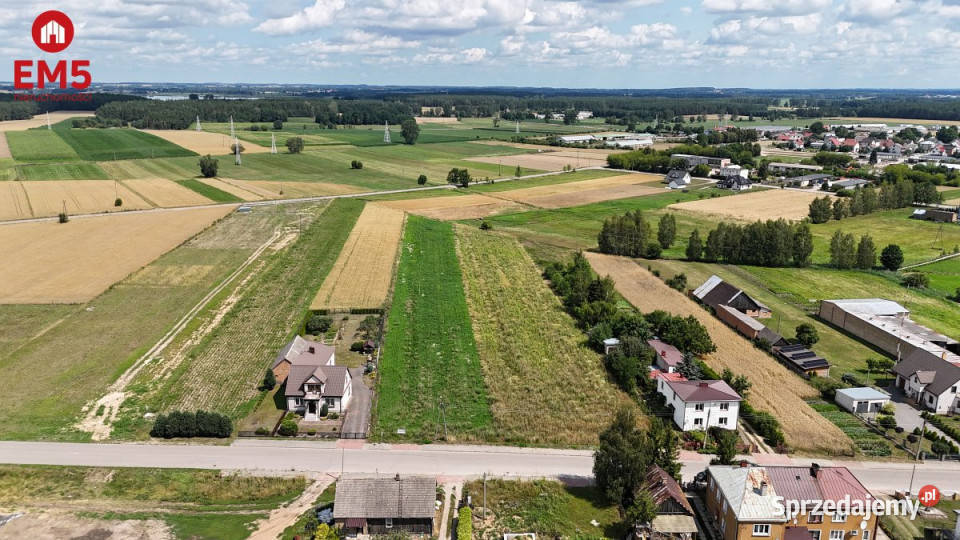 sprzedaży działki 857m2 Knyszyn podlaskie sprzedam