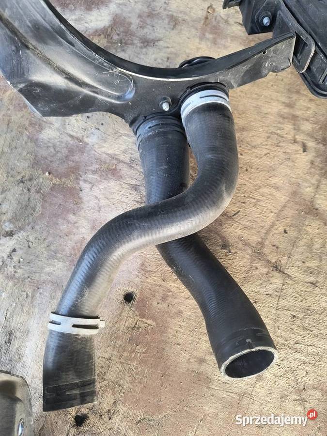 Mocowanie chłodnicy węże wody Porsche Boxster Bieliny