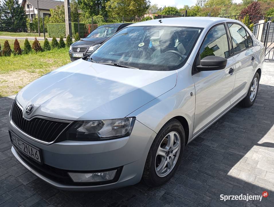 Skoda Rapid 2015r 12 TSI Benzyna Salon Polska Rapid Łęczyca