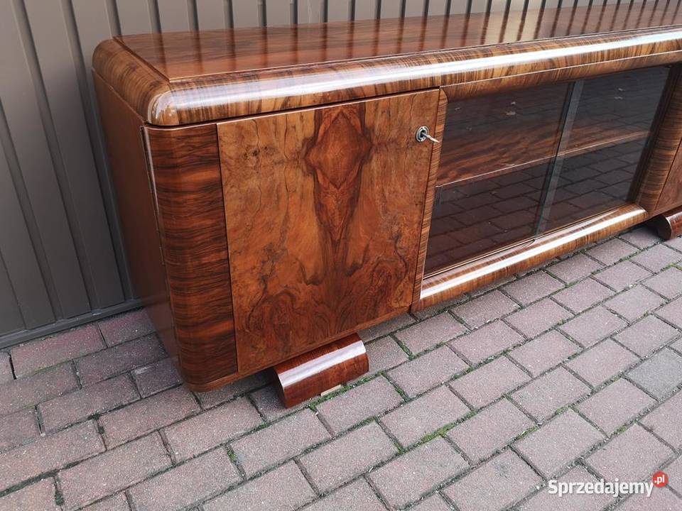 Komoda ARTDECO Orzech RTV Niska 210 Zgrabna Swarzędz sprzedam