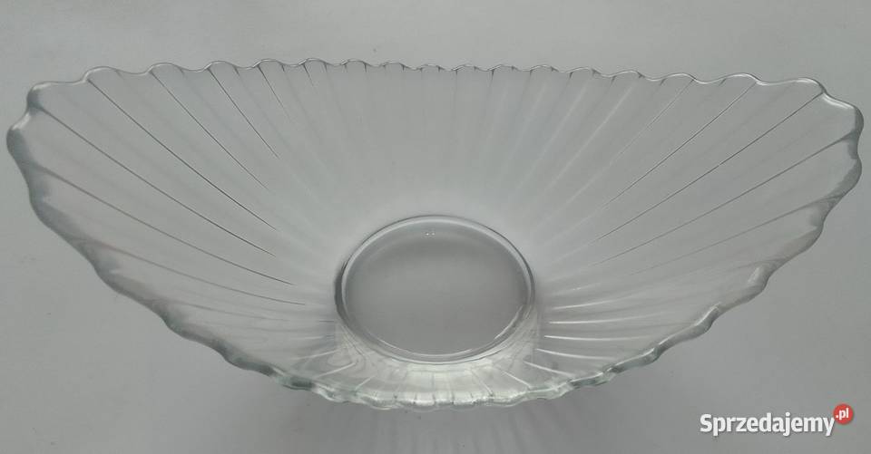 Salaterka Miseczka szklana łódka ARC FRANCE Antyki, Sztuka, Kolekcje zachodniopomorskie Rewal sprzedam