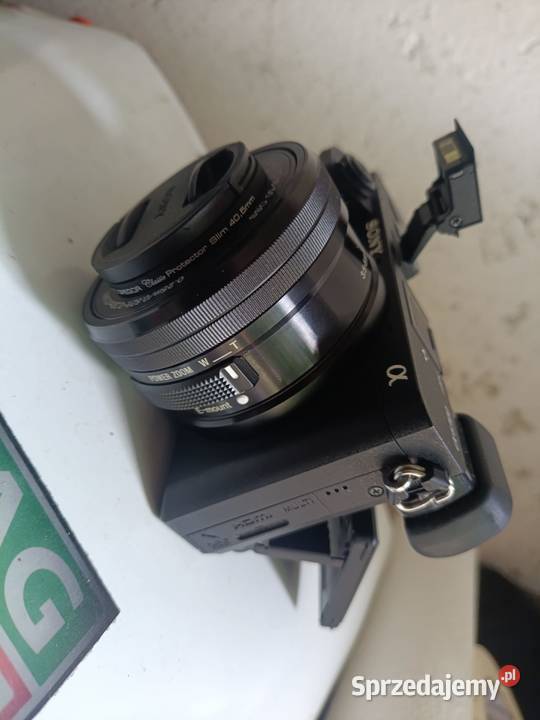 Sony A6300 niski przebieg 7800 nowy z objektywem Dąbrowa Górnicza