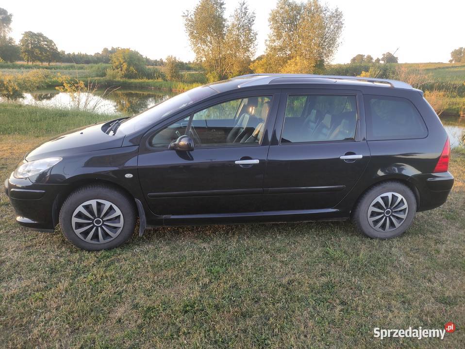 Peugeot 307 SW lift 20 16v 140 LPG hak czujnik zmierzchu Motoryzacja Wrząca