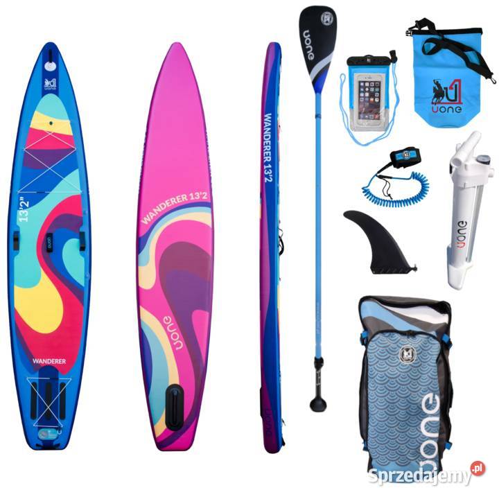 Deska SUP Wanderer 13’2″ ECO 2024 Purple -Perfekcyjna Fioletowa Podróż