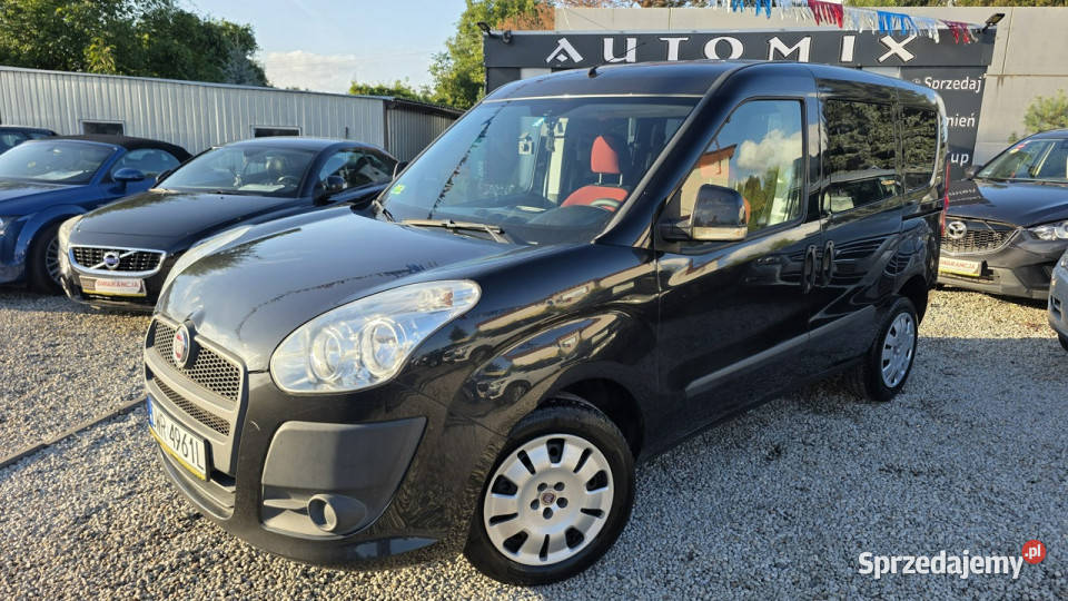 Fiat Doblo 14 BENZ 5 Os Klima Hak Pisemna centralny zamek Świdnica sprzedam