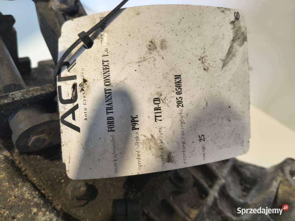 SKRZYNIA BIEGÓW Ford Transit Connect 18 TDCI Chełm sprzedam