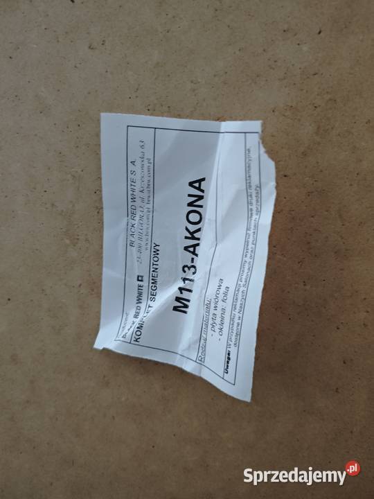 Meblościanka Akona WengeOliwka Meblościanki warmińsko-mazurskie Ostróda