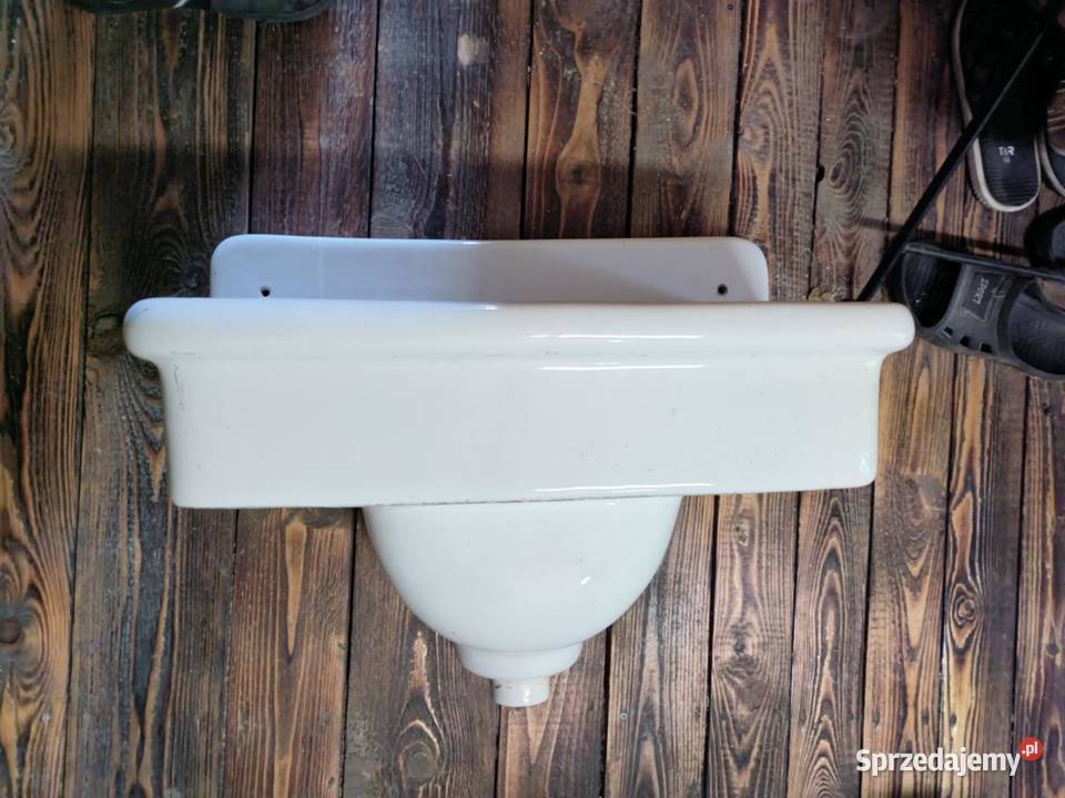 Umywalka zlew stary porcelanowy Umywalki Wykończenie Zabrze