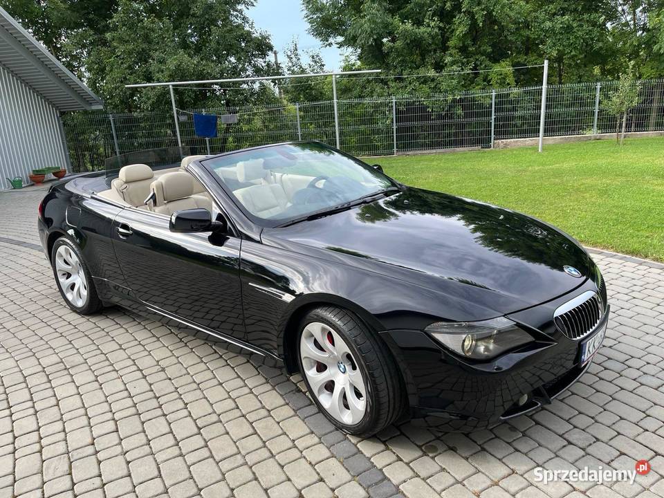 BMW 650i Cabrio E64 automatyczna małopolskie Kraków