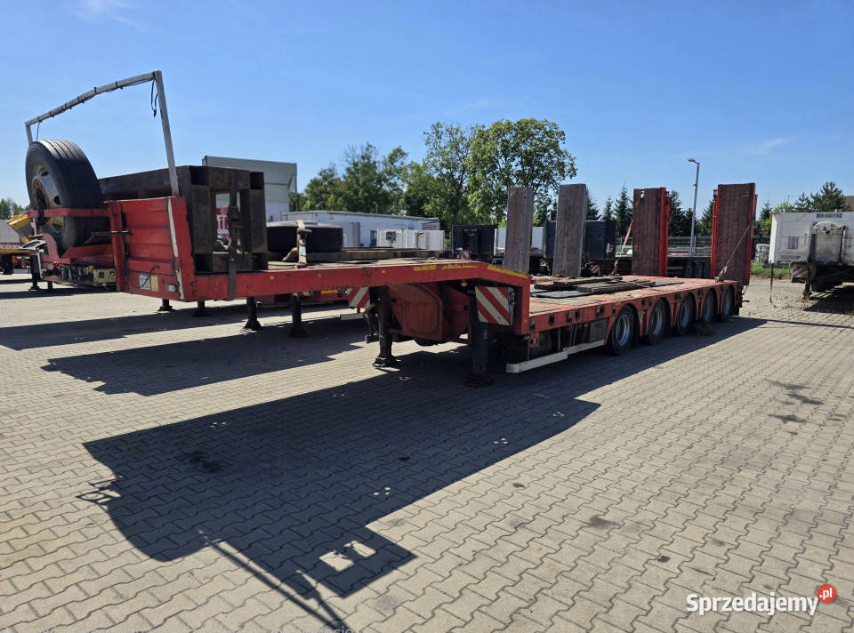 Naczepa niskopodwoziowa KASSBOHRER Lowbed LB5E Rudolfowo sprzedam