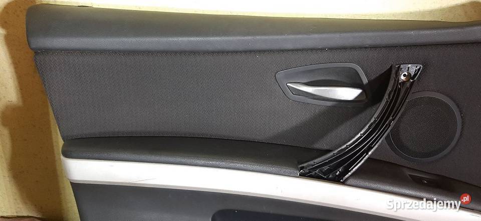 Boczek tapicerka drzwi BMW E90 Lewy przód ANG Drzwi świętokrzyskie Włoszczowa