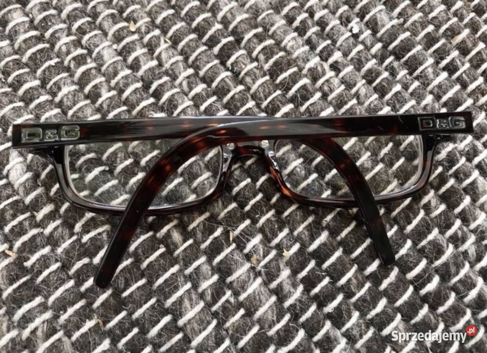 Oprawki optyczne Dolce&Gabbana szylkret i metal model 7001