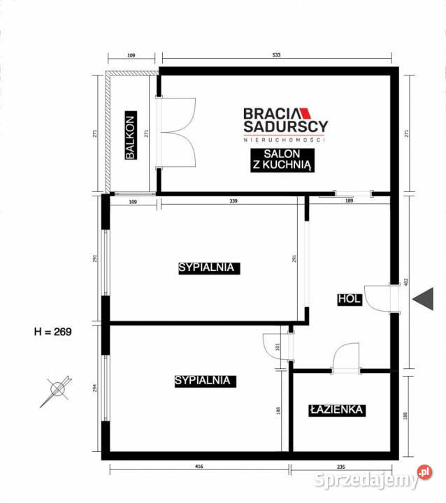 sprzedaży mieszkania Kraków Lubelska 5136m2 3 Piętro 1 sprzedam
