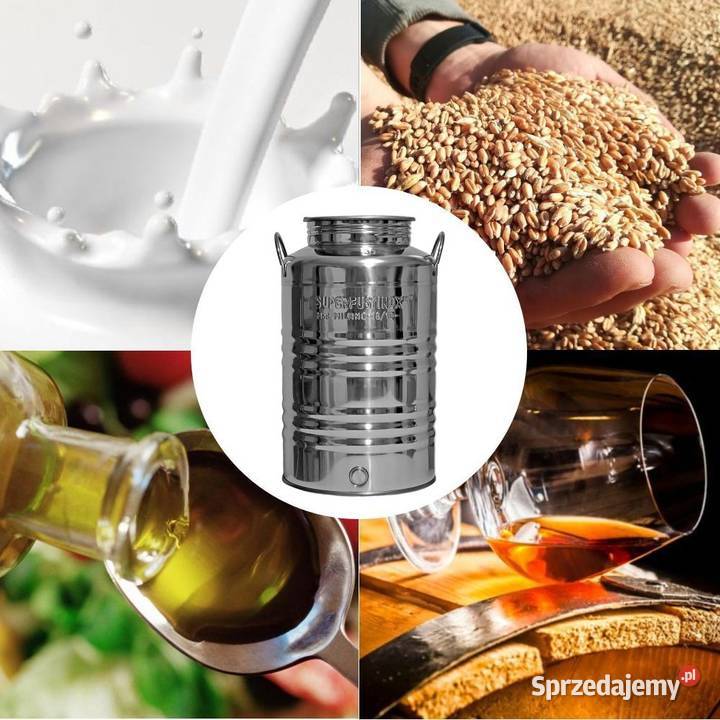 Hermetyczna beczka bańka kanister ze stali Pojemniki na żywność Siemianowice Śląskie sprzedam