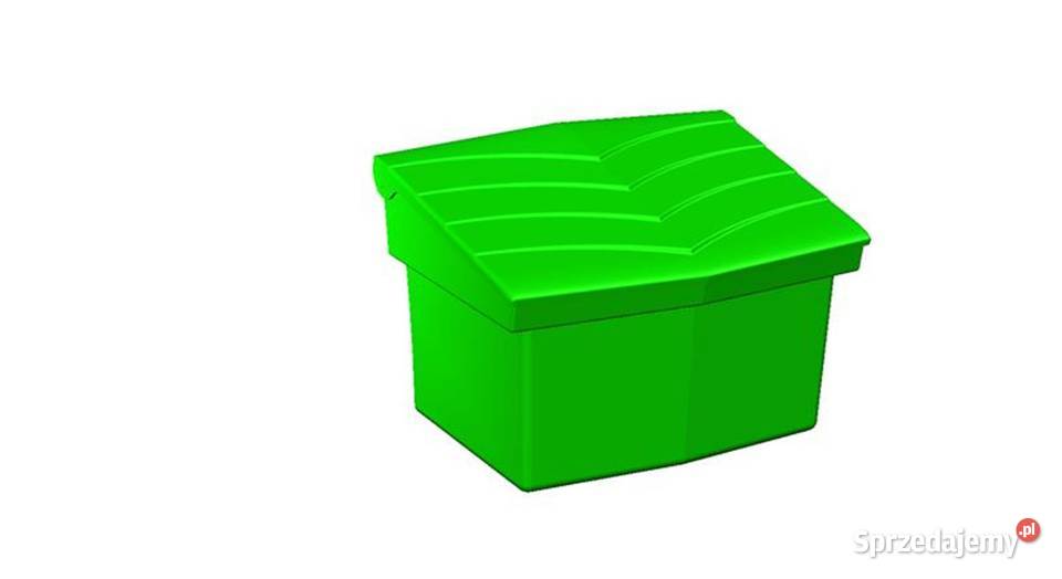 Pojemnik na sól piasek żwir i sorbent PE 90 l Bochnia