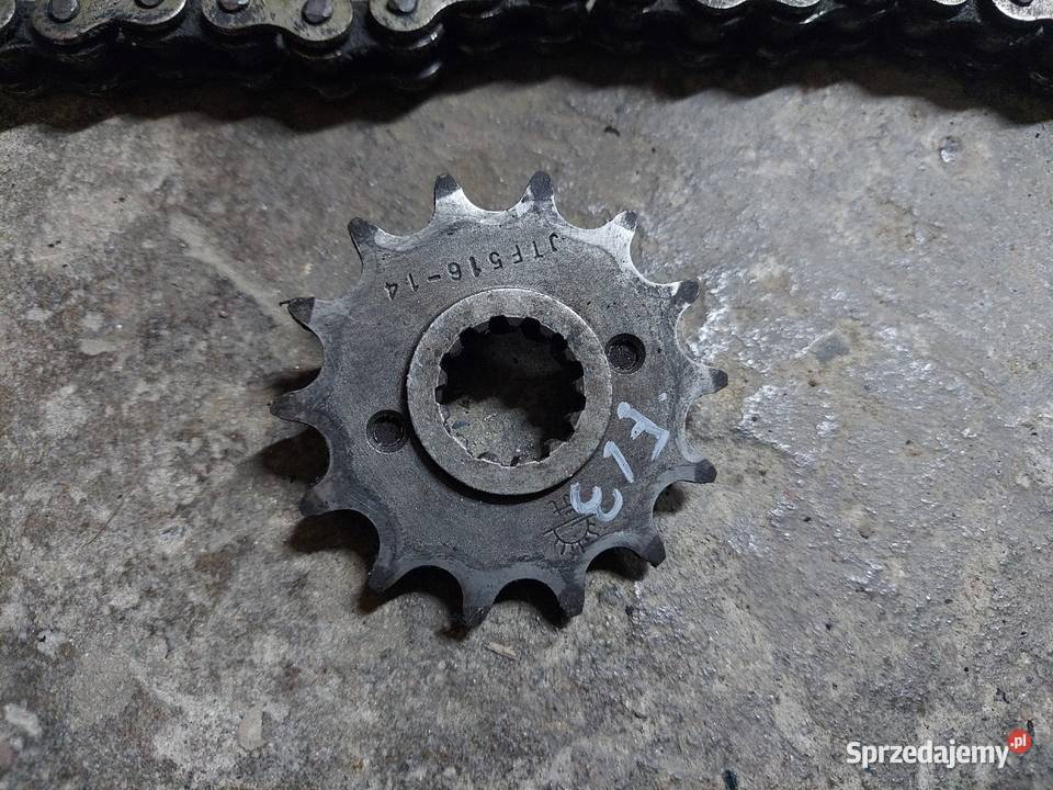 Kawasaki el 250 eliminator napęd łańcuch zębatka