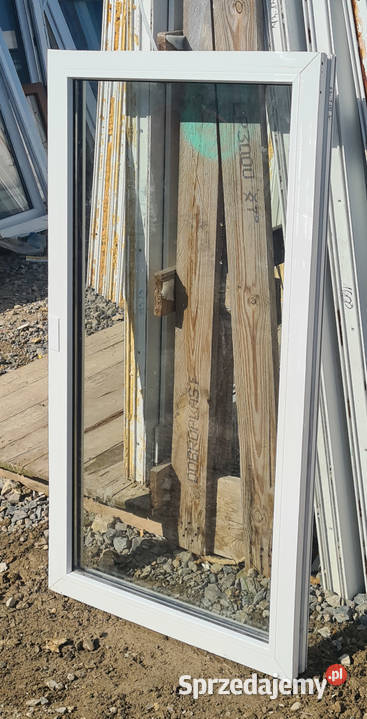 OKNA KacprzaK Witryna 62x118 FIX Używany PCV Okna ścienne Lublin