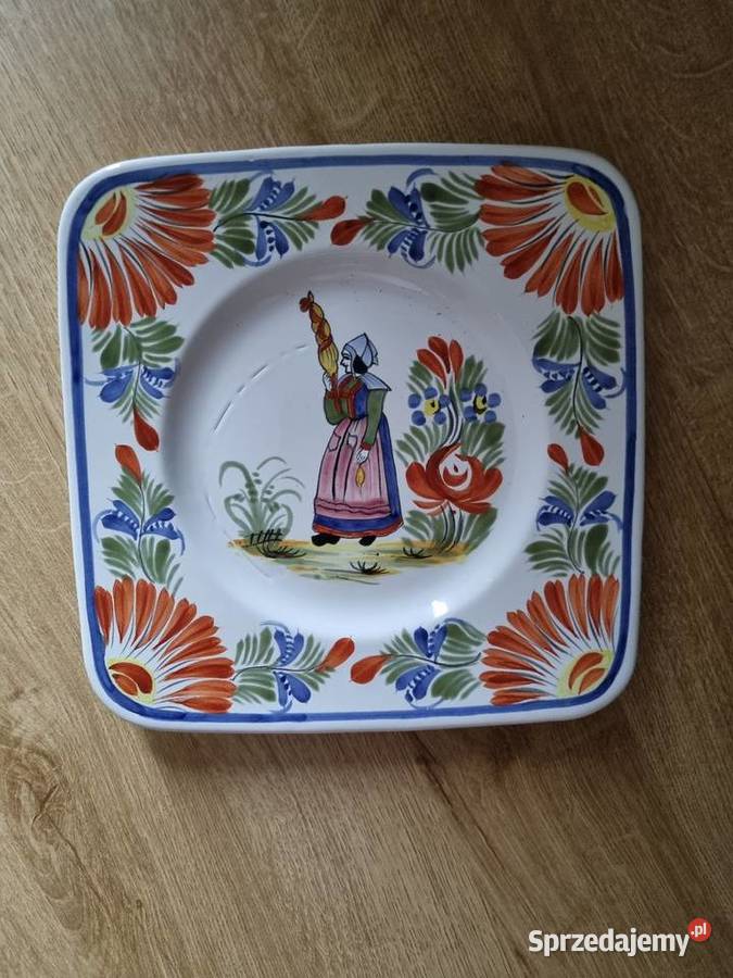 Talerz Dekoracyjny Ozdobny Kolekcjonerski Wola Podłężna