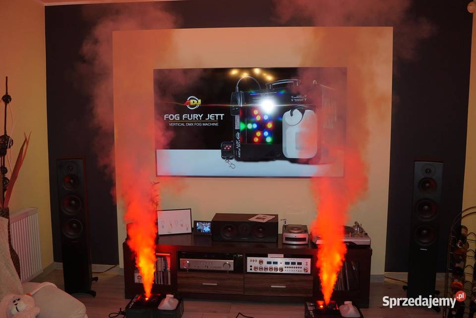 Wytwornica dymu Pionowa Pistolec Co2 top gun Wieliczka