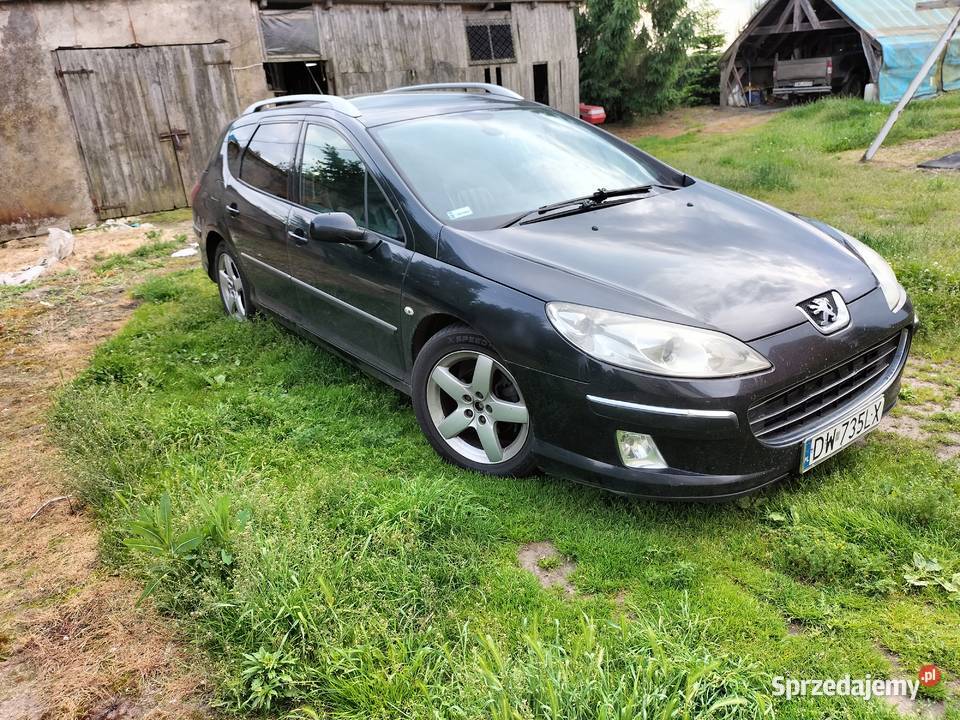 Peugeot 407 20 hdi skórynavipanorama długie Wołów